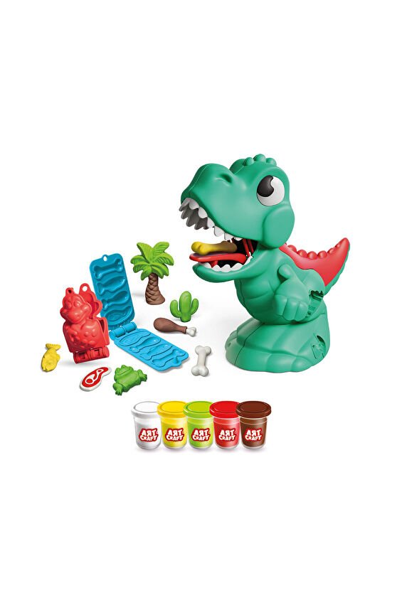 Dinozoru Besle Oyun Hamur Set 280 Gr