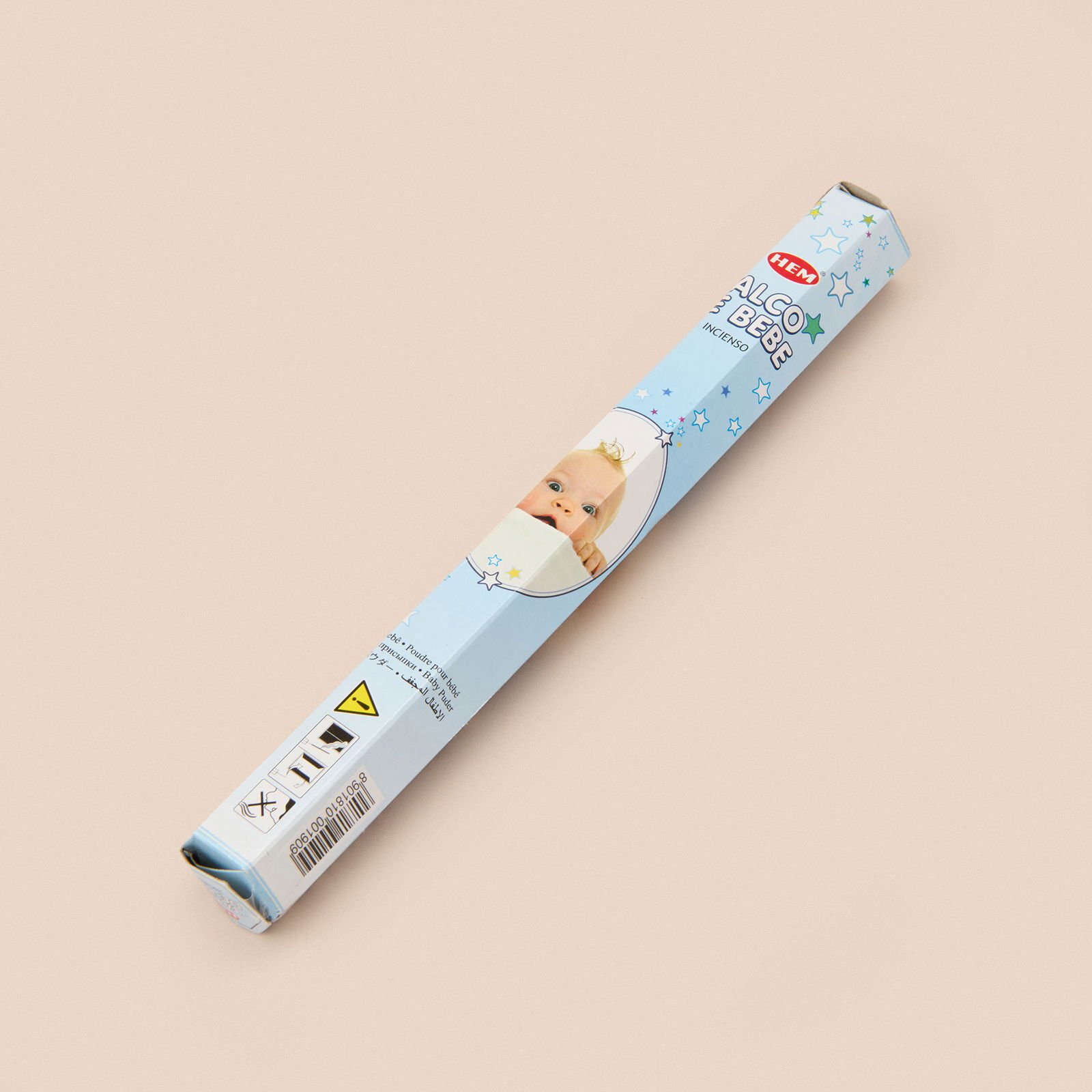 Baby Powder Hexa 20'li Çubuk Tütsü - Renkli - 25 cm