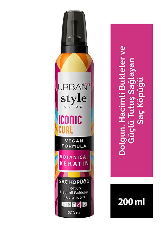 Urban Care Style G. Iconic Curl Güçlü Tutuş 200ml Köpük