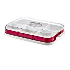 Çift Renkli 6 Bölmeli Kahvaltılık