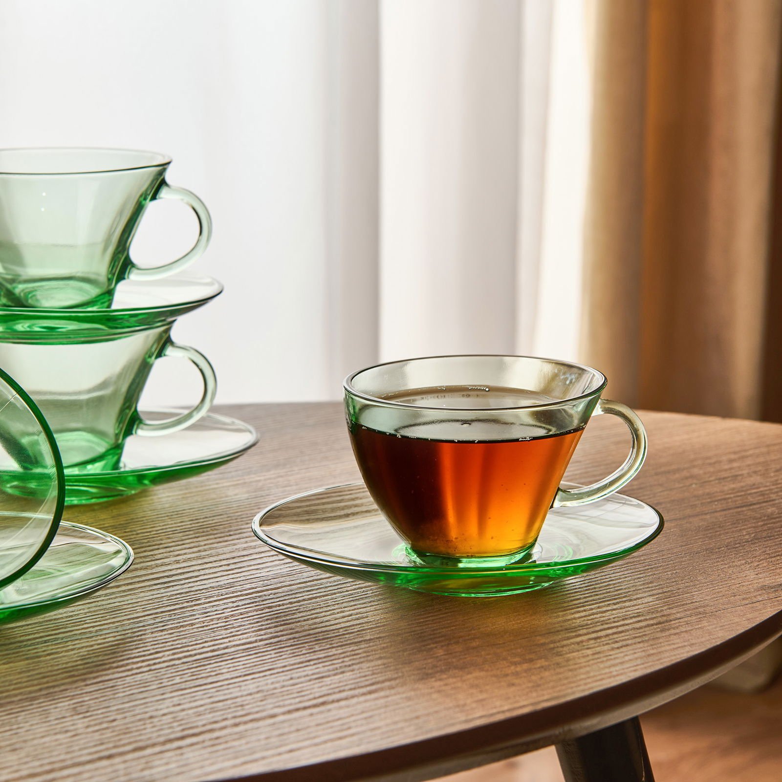 Aware 4'lü Cam Fincan Takımı - Şeffaf