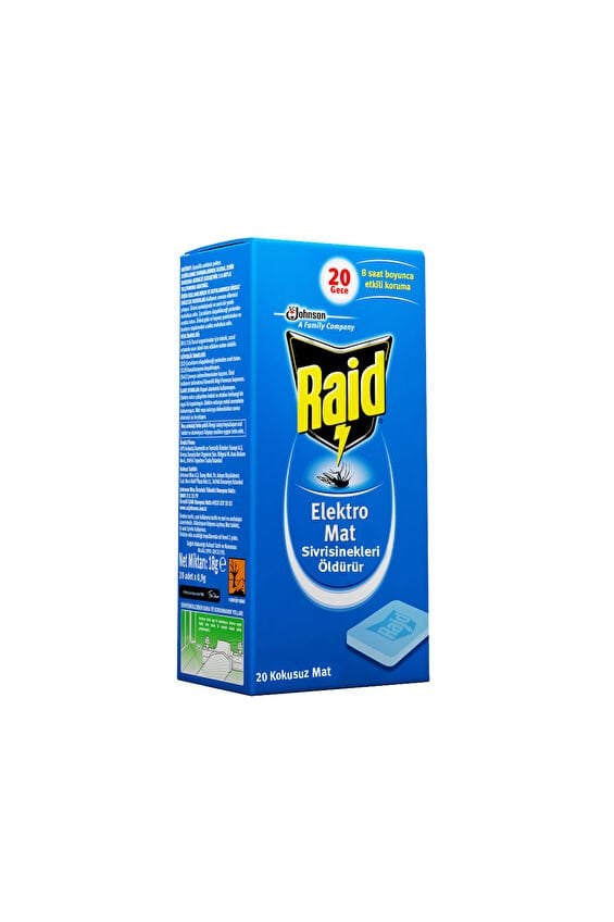 Raid Elektromat Tablet 20 Adet