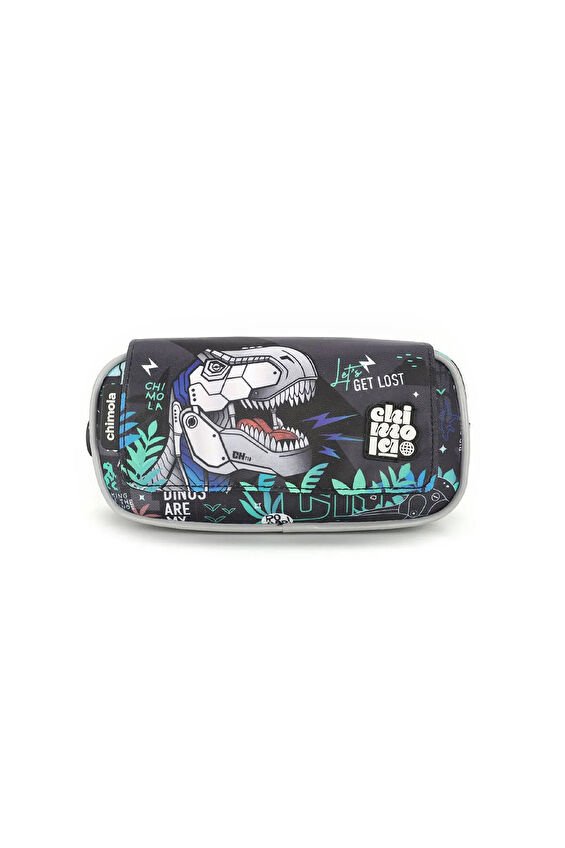 Chimola Metallic Dino Kalem Çantası