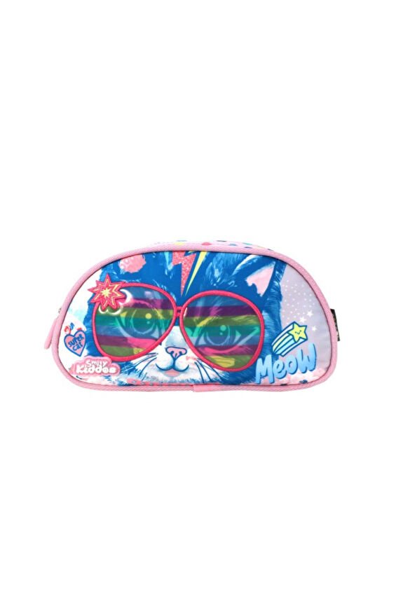 Chimola Cat With Glasses Kalem Çantası