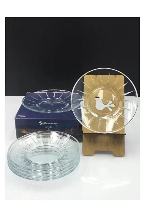 Paşabahçe Elysia Çay Tabağı 6'lı