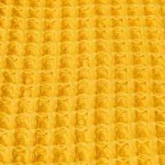 Soft Waffle Mutfak Havlusu - Hardal - 30x45 cm