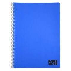 Kulinart Pp Kapak Spiralli Çizgili Defter 160 Yaprak