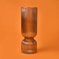 Deco Miranda Vazo - Füme - 28 cm