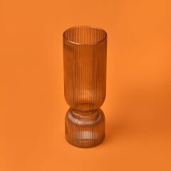 Deco Miranda Vazo - Füme - 28 cm