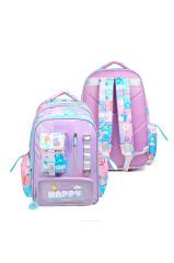 Chimola Bear Pink Purple 17'' Sırt Çantası