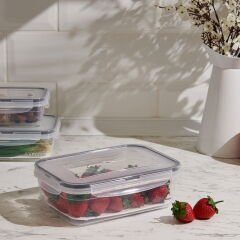 Fresh Box Dikdörtgen Bölmeli Saklama Kabı - 1,4 lt