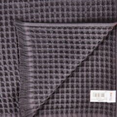 Soft Waffle Banyo Havlusu - Antrasit - 70x140 cm