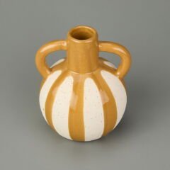 Pottery Vazo - Kahverengi - 20 cm