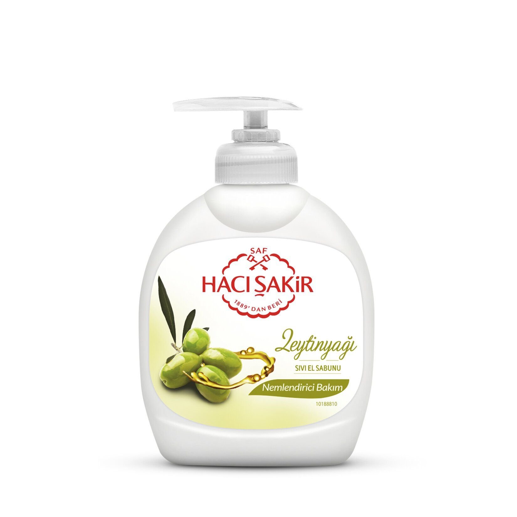 Hacı Şakir Zeytinyağı Nemlendirici Bakım Sıvı Sabun 300 Ml