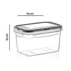 Fresh Box Dikdörtgen Izgaralı Saklama Kabı - 1300 ml