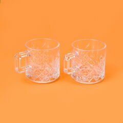 Timeless 2'li Cam Kupa - Şeffaf - 195 ml