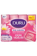 Duru Duş Sabunu Fresh Çiçek Tazeliği 4x150 g