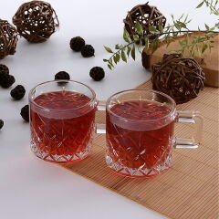 Timeless 2'li Cam Kupa - Şeffaf - 195 ml