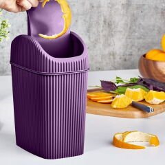 LV-321 Tezgah Üstü Maxi Çöp Kovası - Asorti - 6 lt