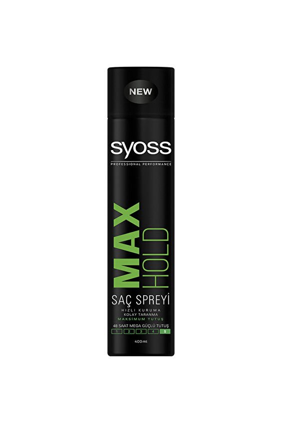 Syoss Sprey 400ml Max Hold