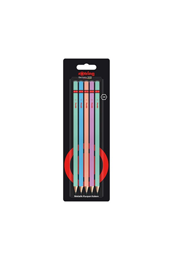 Kurşun Kalem Rotring Metalik 5'li