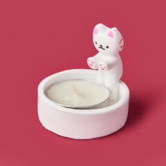 Deco Cat Mumluk - Beyaz - 5 cm