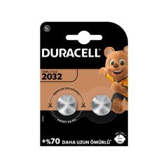 2032 2'li Düğme Pil - 3 Volt