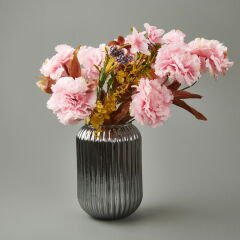 Deco Line Vazo - Füme - 20 cm