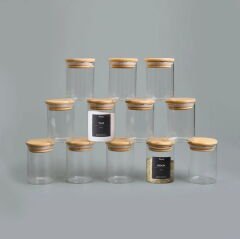 Eraldo 12'li Baharatlık - Açık Kahverengi / Şeffaf - 200 ml