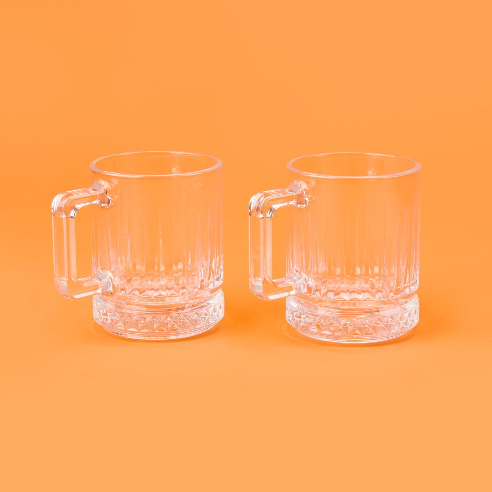 Elysia 2'li Cam Kupa - Şeffaf - 250 ml