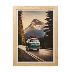 Deco Freedom Tablo - Renkli - 50x70 cm
