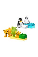 LEGO DUPLO Kasabası Vahşi Hayvan Aileleri: Penguenler ve Aslanlar 10442
