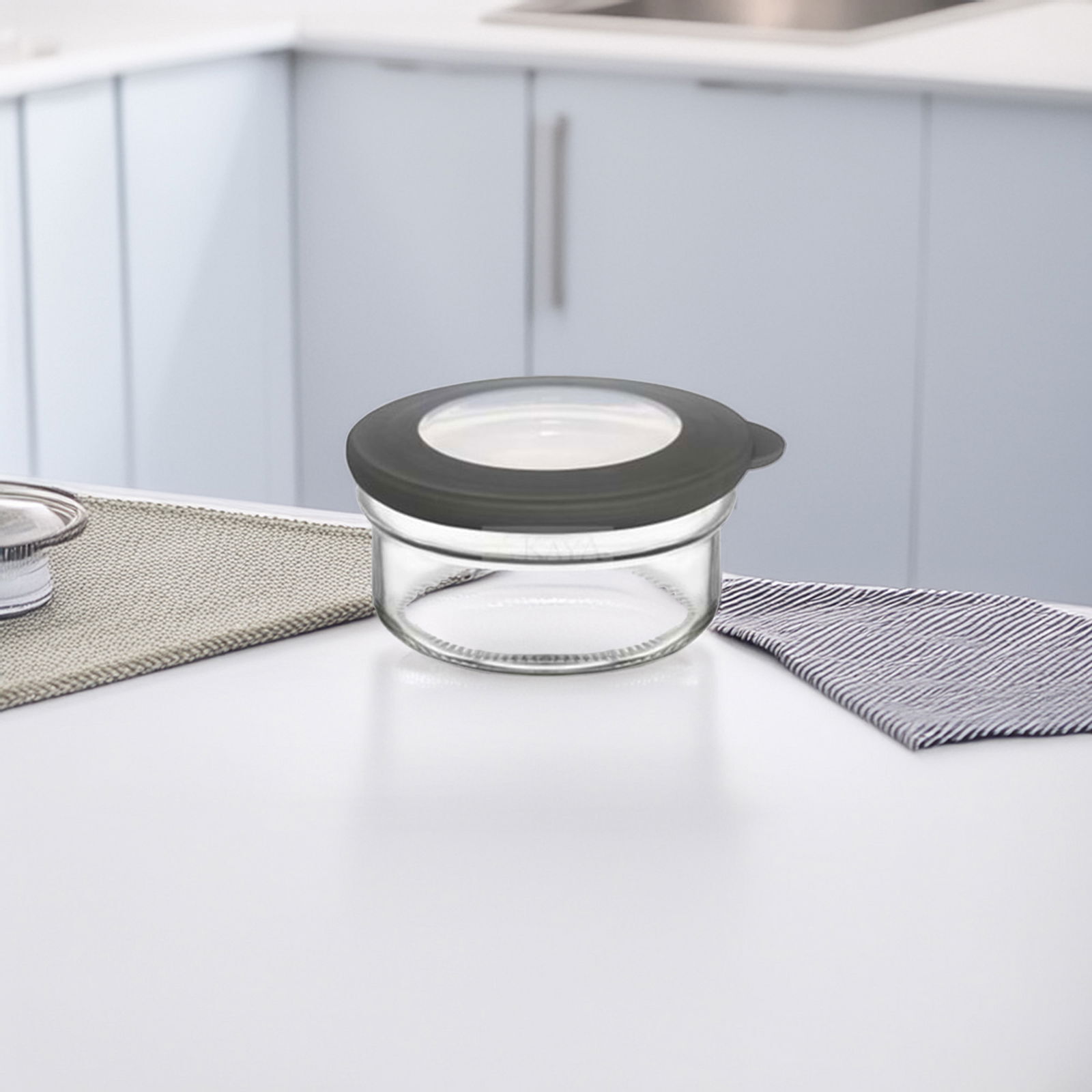 Flat Saklama Kabı - Asorti - 415 ml