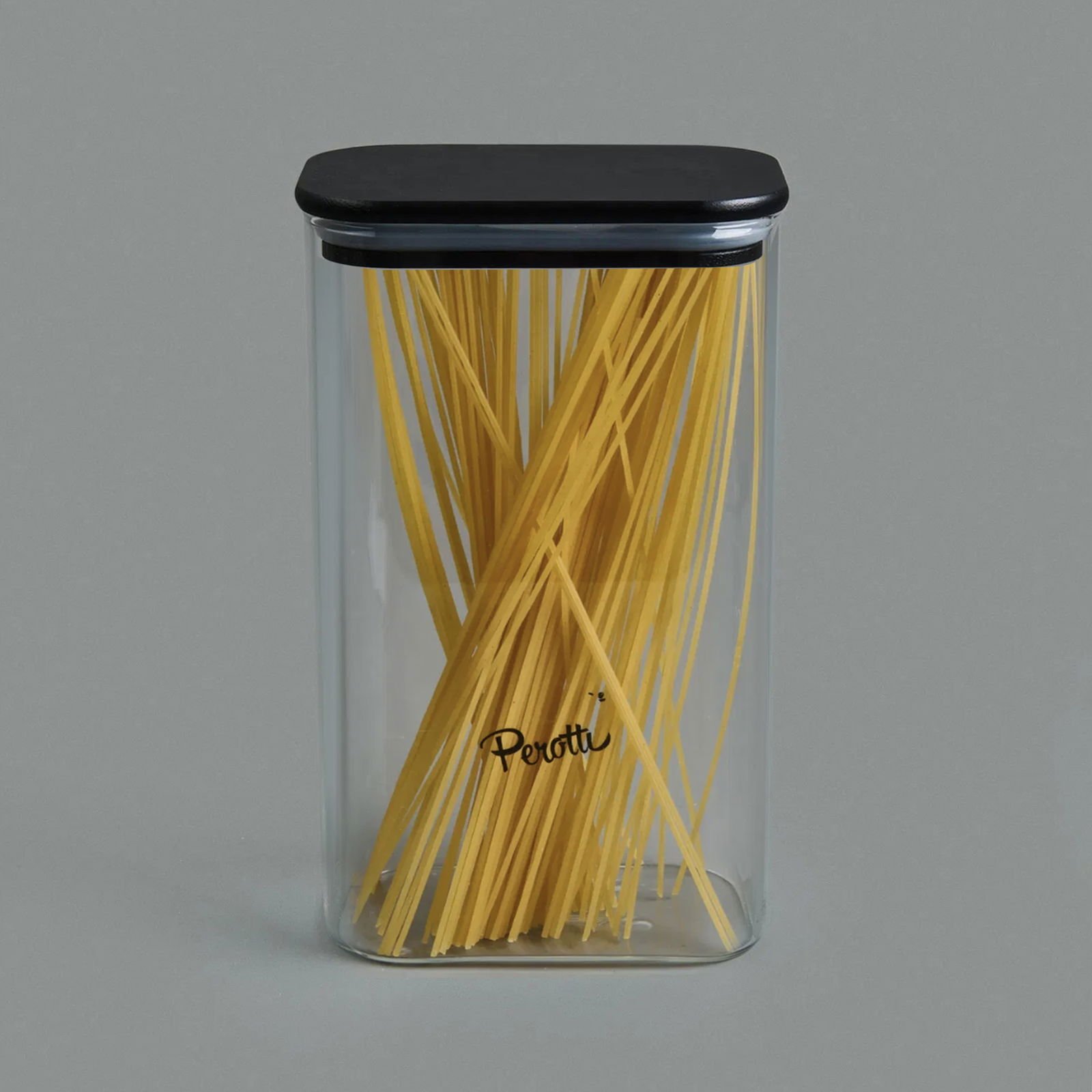 Porter Saklama Kabı - Siyah / Şeffaf - 1,5 lt