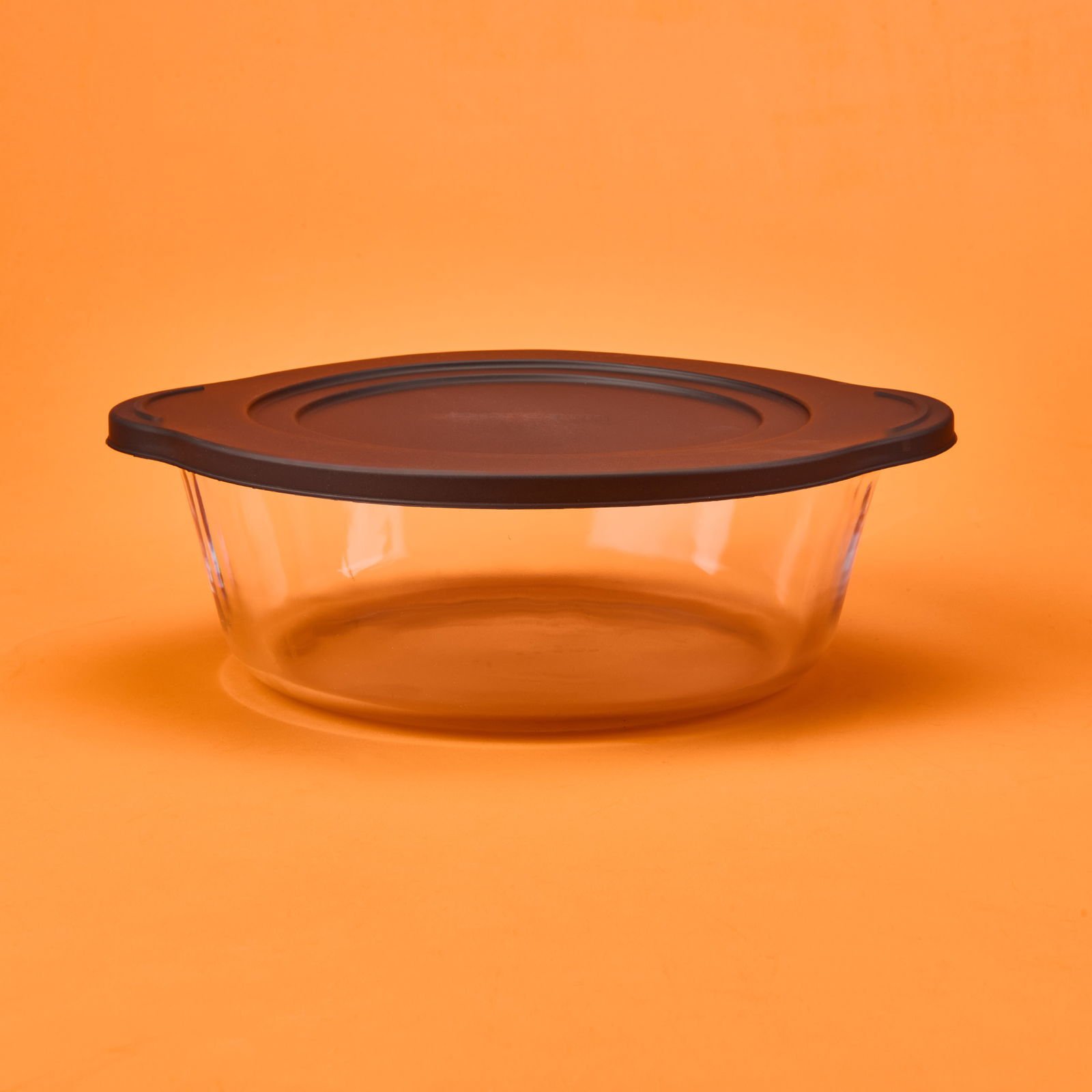 Kapaklı Borcam - Şeffaf / Siyah - 2,2 lt