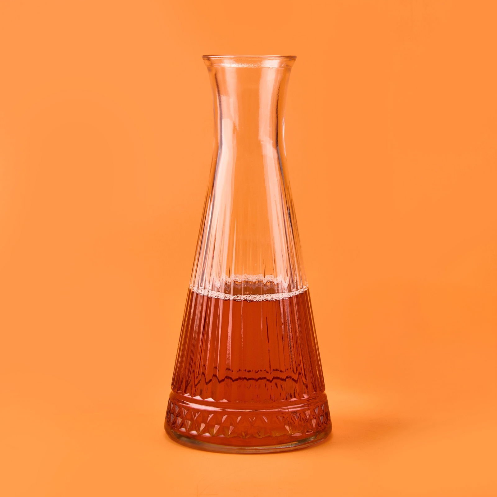 Elysa Düz Karaf - Şeffaf - 940 ml