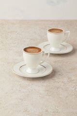 Hometime Porselen Kahve Fincanı Seti 6'lı 90 ml