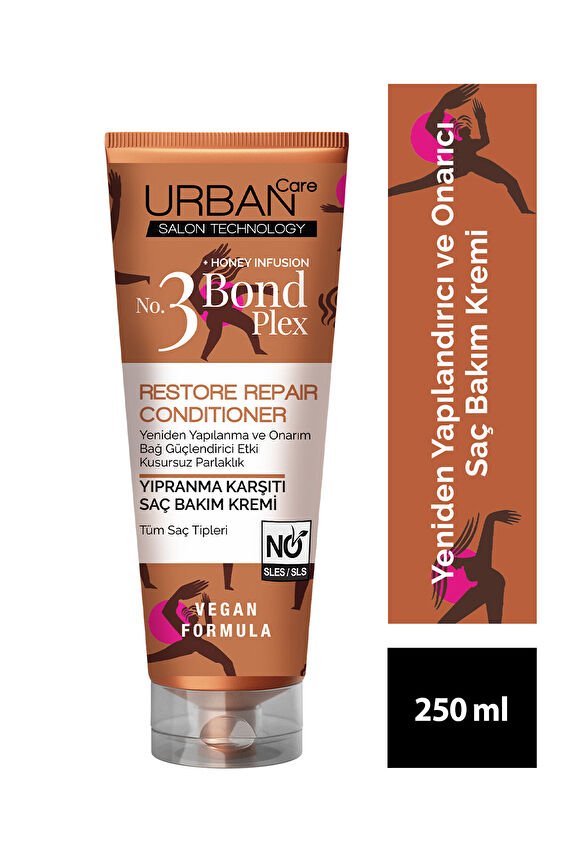 Urban Care No.3 Bond Plex Yıpranma Karşıtı Saç Bakım Kremi 250 ml