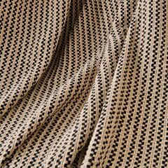 Soft Shiny Koltuk Şalı - Bej / Siyah - 130x170 cm