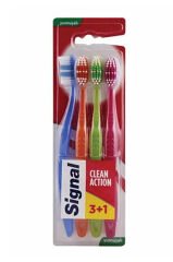Signal Diş Fırçası Clean Action 3+1