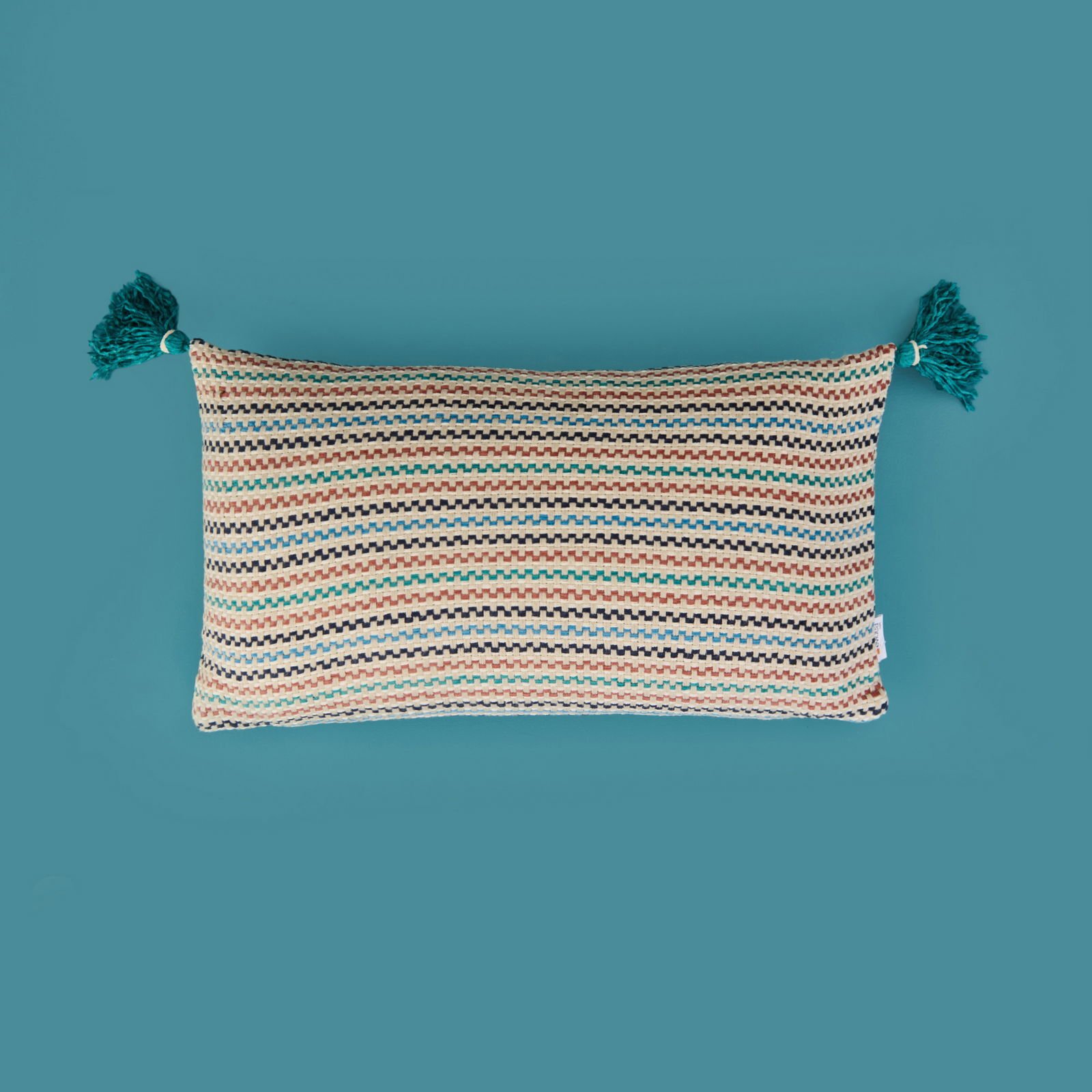 Soft Shiny Kırlent - Renkli - 30x50 cm