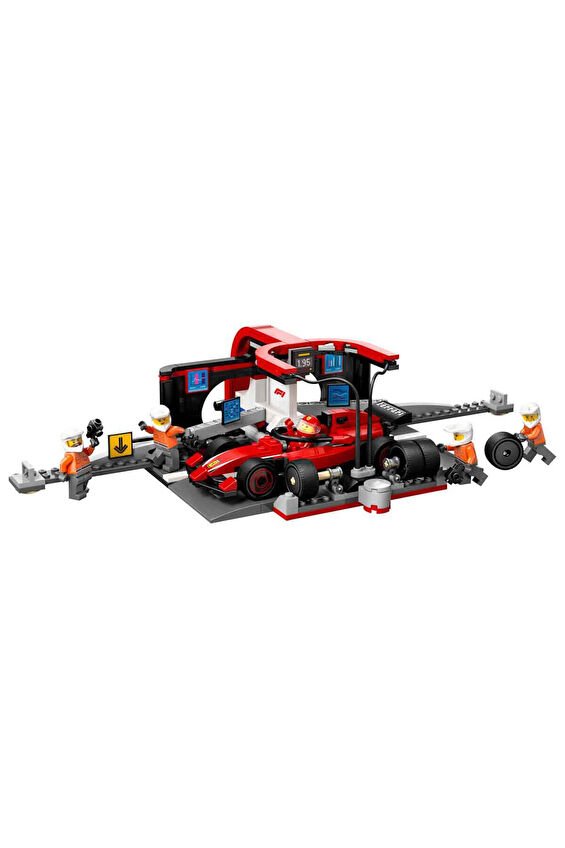 Lego City F1 Pit Stop ve Ekibi 60443