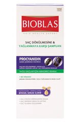 Bioblas Saç Dökülmesine Karşı Şampuan 360 Ml Yağlanmaya Karşı