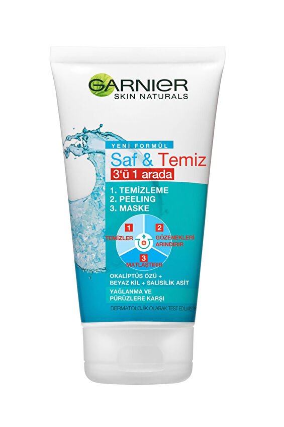 Garnier Saf  Temiz 3'ü 1 Arada 150 ml