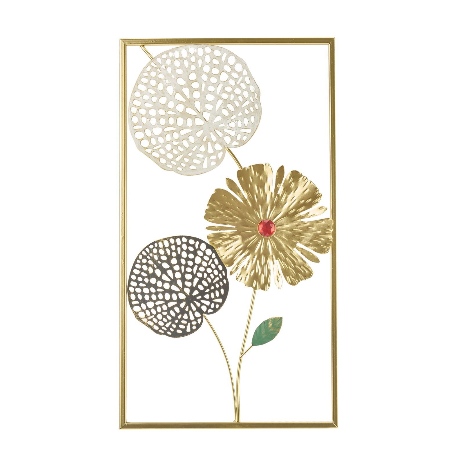 Deco Gardenya Metal Tablo - Renkli - 45x25 cm