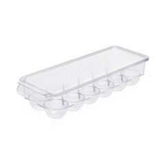 Kapaklı Yumurta Saklama Kabı - Şeffaf