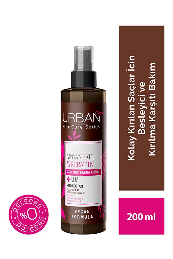 Urban Care Argan Oil  Keratin 200ml Sıvı Saç Kremi