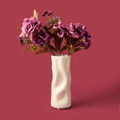 Deco Granny Summer Vazo - Beyaz - 26 cm