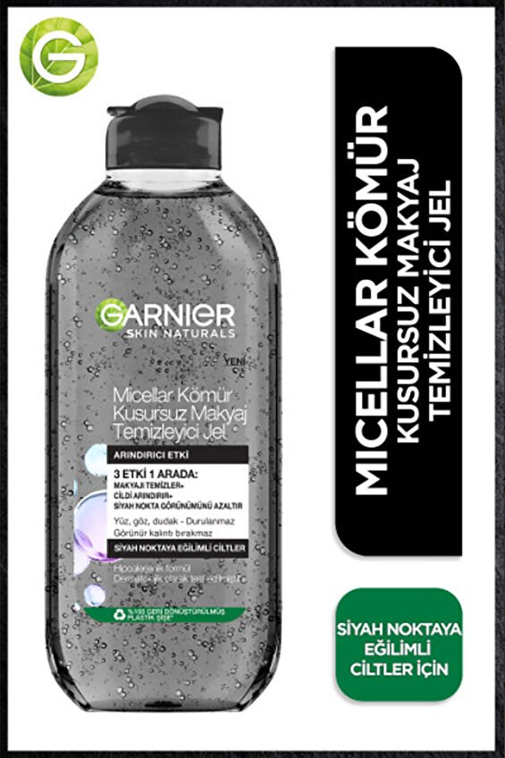 Garnier Kömürl Micellar Makyaj Temizleyici 400ml