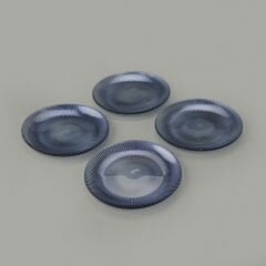 Kitchen 4'lü Tabak - Mavi - 16 cm